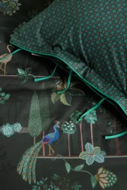 Hot Pip Studio Kissenbezug Alberi Dunkelgrun