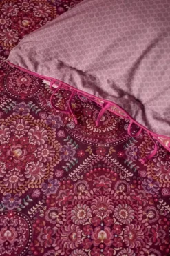 New Pip Studio Kissenbezug Il Mosaico Dunkelrot