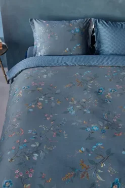 Outlet Pip Studio Kissenbezug Kawai Flower Blau