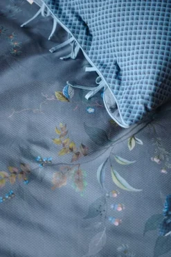 Outlet Pip Studio Kissenbezug Kawai Flower Blau