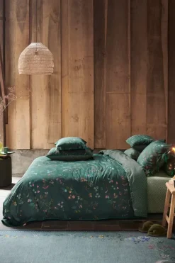 Online Pip Studio Kissenbezug Kawai Flower Dunkel Grun