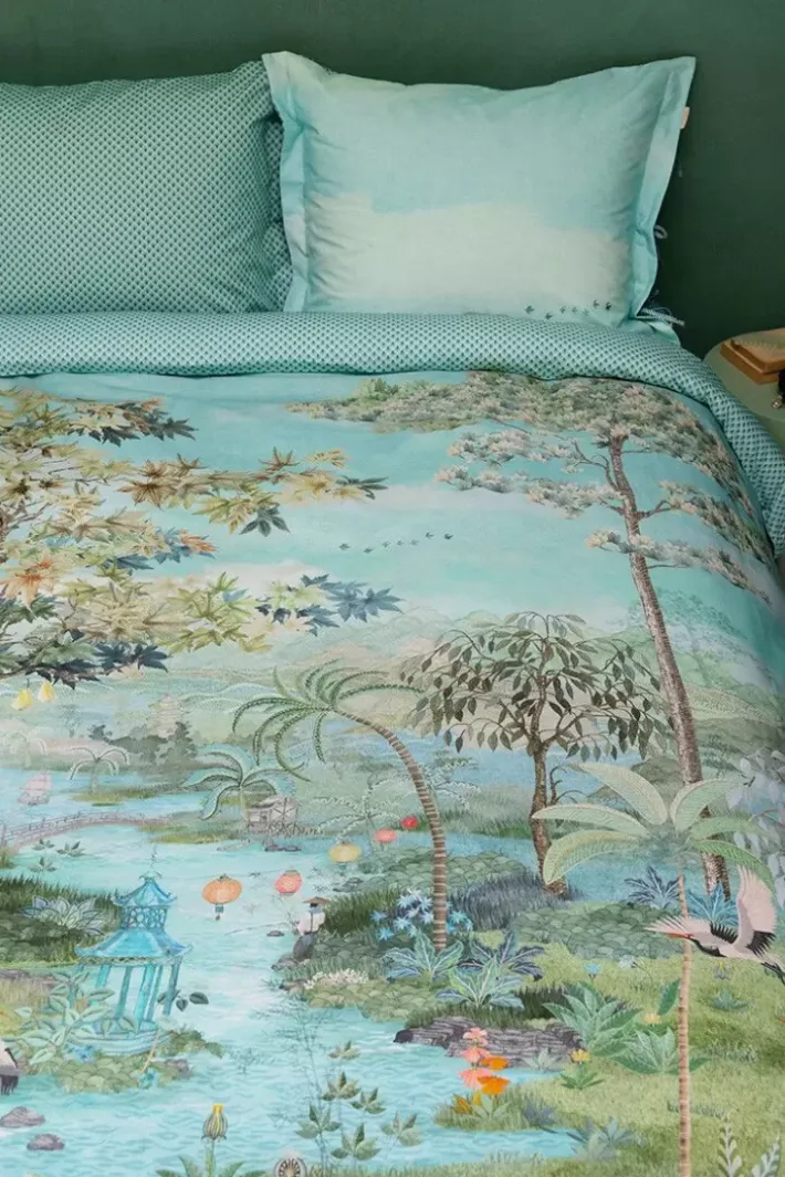 Hot Pip Studio Kissenbezug Paradise Grun