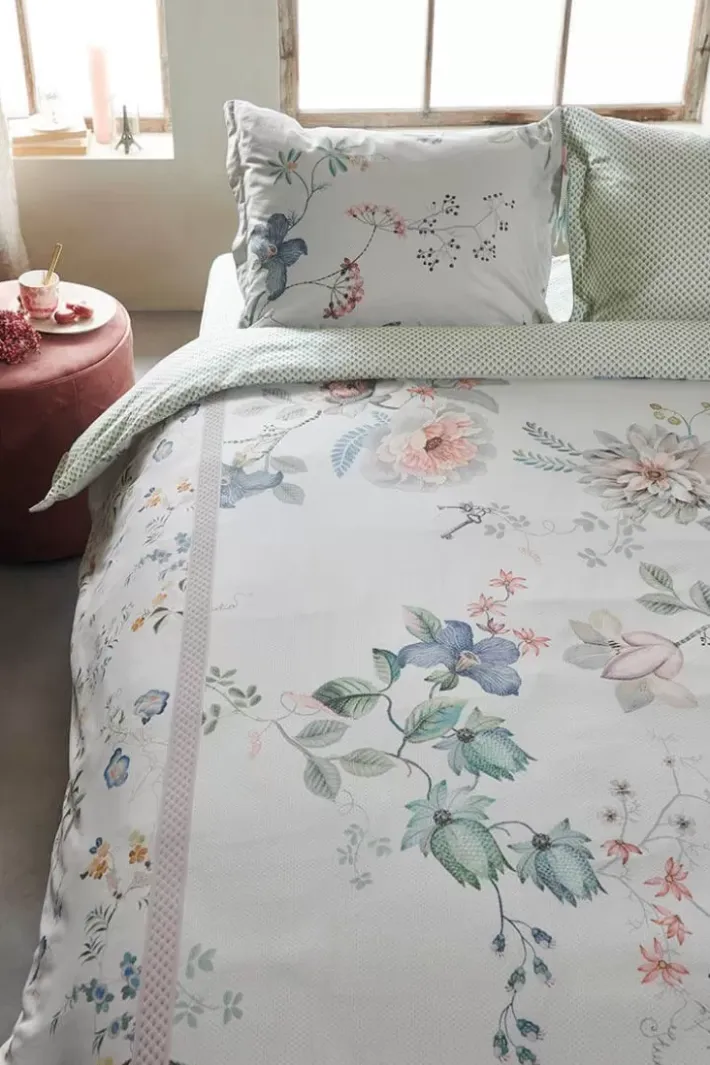 New Pip Studio Kissenbezug Tokyo Bouquet S Weis