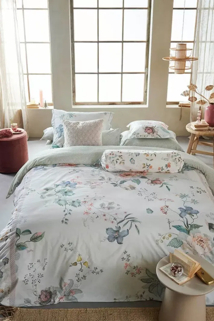 New Pip Studio Kissenbezug Tokyo Bouquet S Weis