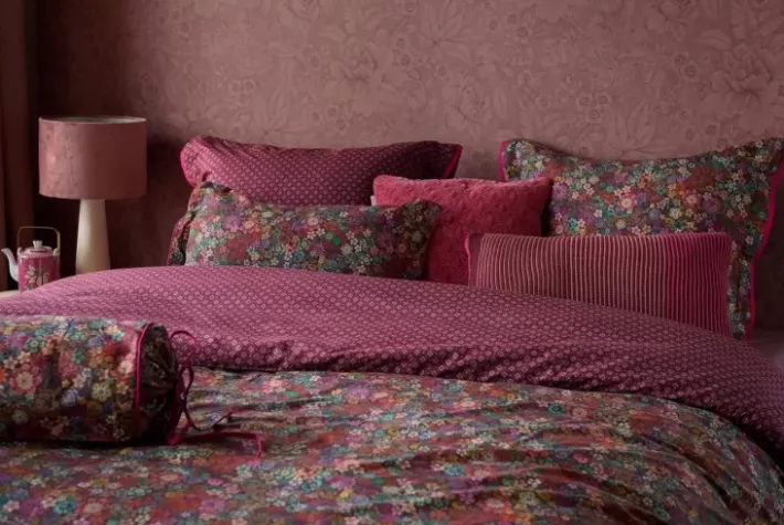 Hot Pip Studio Kissenbezug Tutti I Fiori Dunkelrot