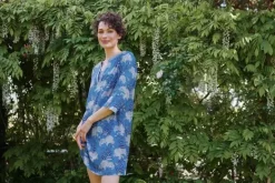 Outlet Pip Studio Kleid Flora Firenze Kobalt Blau