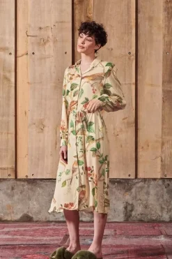 Sale Pip Studio Kleid Lange Armel Good Nightingale Sand