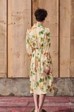 Sale Pip Studio Kleid Lange Armel Good Nightingale Sand