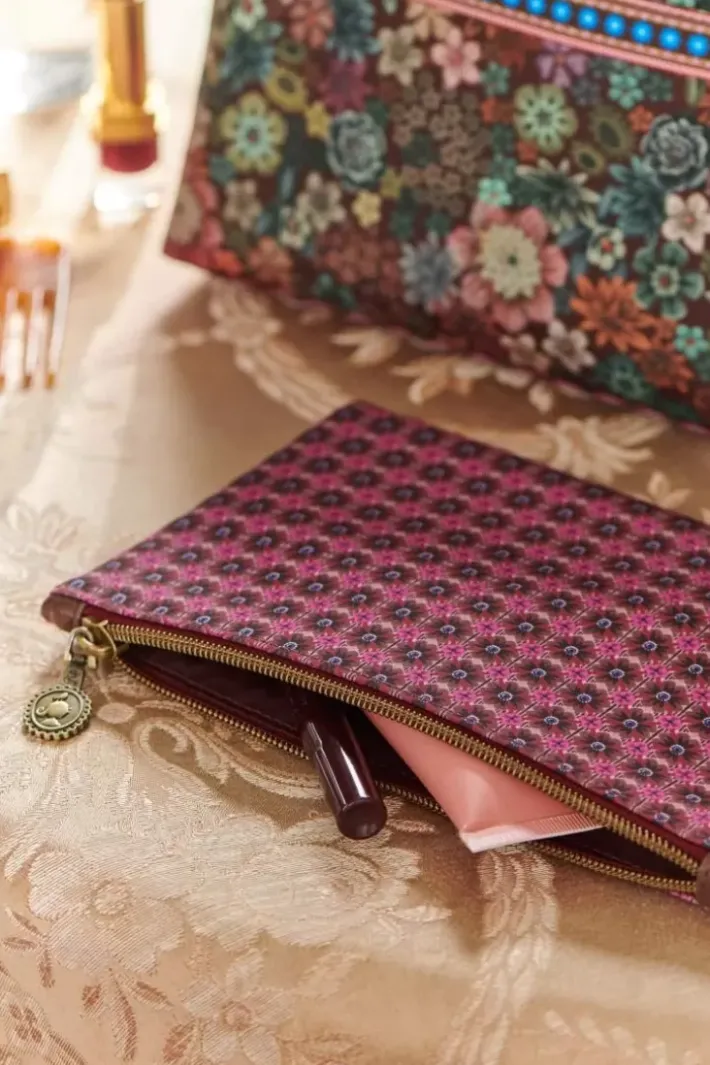 Outlet Pip Studio Kosmetiktasche Combi Gross Tutti I Fiori Rosa