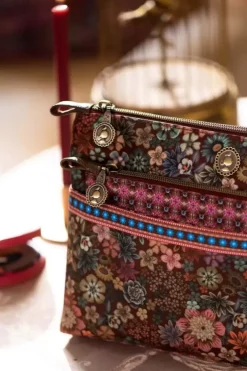 Outlet Pip Studio Kosmetiktasche Combi Gross Tutti I Fiori Rosa