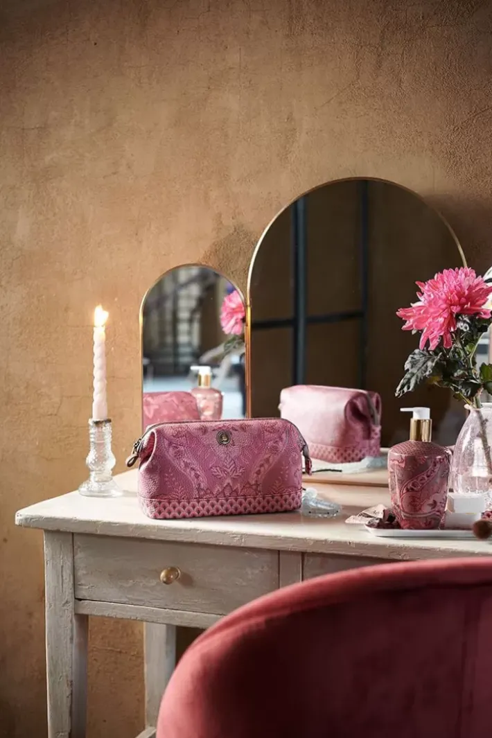 Discount Pip Studio Kosmetiktasche Gross Kyoto Festival Dunkel Rosa