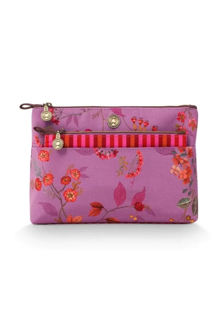 Outlet Pip Studio Kosmetiktasche Kawai Flower Fuchsia