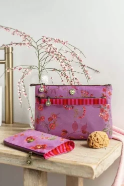 Outlet Pip Studio Kosmetiktasche Kawai Flower Fuchsia