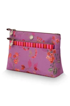 Outlet Pip Studio Kosmetiktasche Kawai Flower Fuchsia