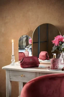 Online Pip Studio Kosmetiktasche Klein Samt Quiltey Days Rot