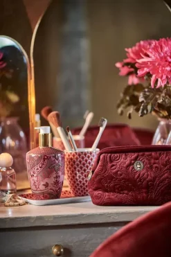 Online Pip Studio Kosmetiktasche Klein Samt Quiltey Days Rot