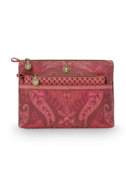 New Pip Studio Kosmetiktasche Kyoto Festival Combi Dunkel Rosa