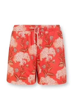 Best Pip Studio Kurze Hose Flora Firenze Koralle Rot