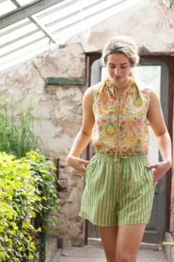 Discount Pip Studio Kurze Hose Sumo Stripe Grun