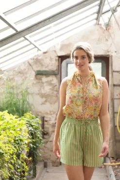 Discount Pip Studio Kurze Hose Sumo Stripe Grun