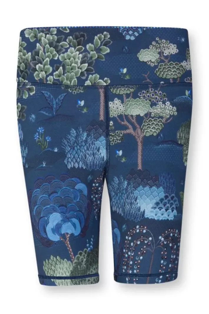 Pip Studio Kurze Sporthose Japanese Garden Blau