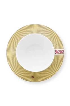 Pip Studio La Majorelle Cappuccino Tasse & Untertasse Gelb