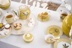 Pip Studio La Majorelle Cappuccino Tasse & Untertasse Gelb