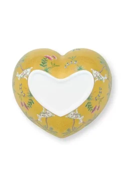 Discount Pip Studio La Majorelle Gross Servieschalen Herz Gelb