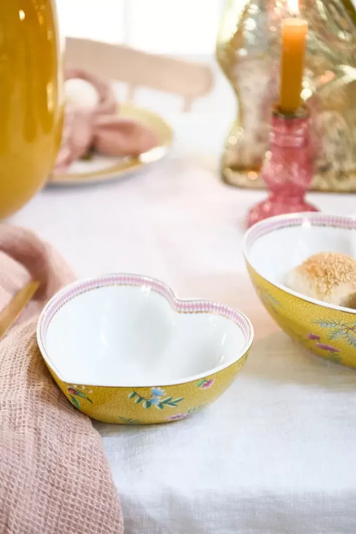 Online Pip Studio La Majorelle Klein Schale Herz Gelb