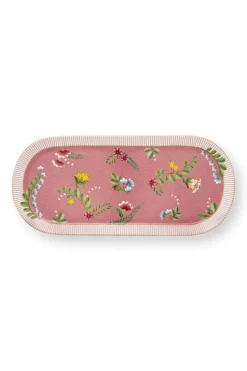 Outlet Pip Studio La Majorelle Tortenteller Rechteckig Rosa
