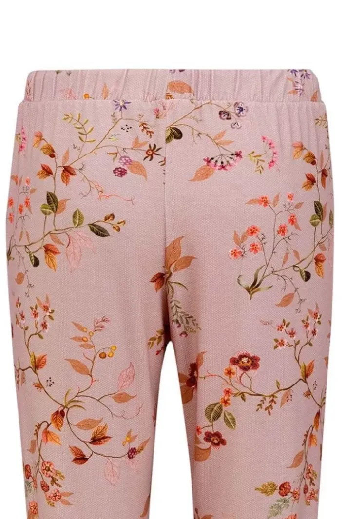 Clearance Pip Studio Lange Hose Kawai Flower Hell Rosa