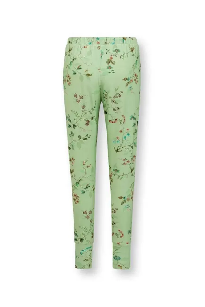 Pip Studio Lange Hose Kawai Flower Hell Grun