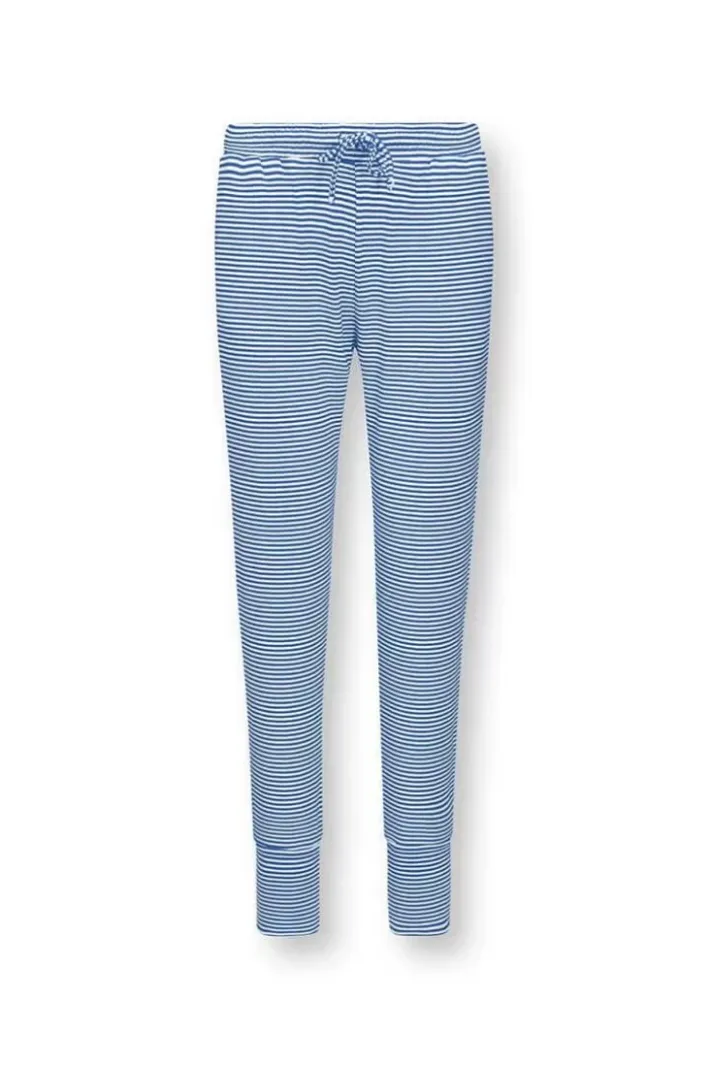 Discount Pip Studio Lange Hose Little Sumo Stripe Kobalt Blau