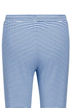 Discount Pip Studio Lange Hose Little Sumo Stripe Kobalt Blau