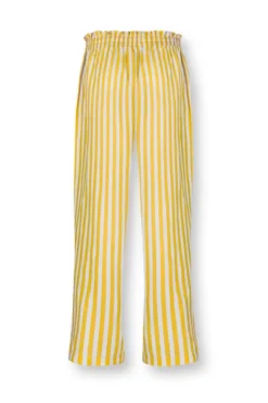 Online Pip Studio Lange Hose Sumo Stripe Gelb