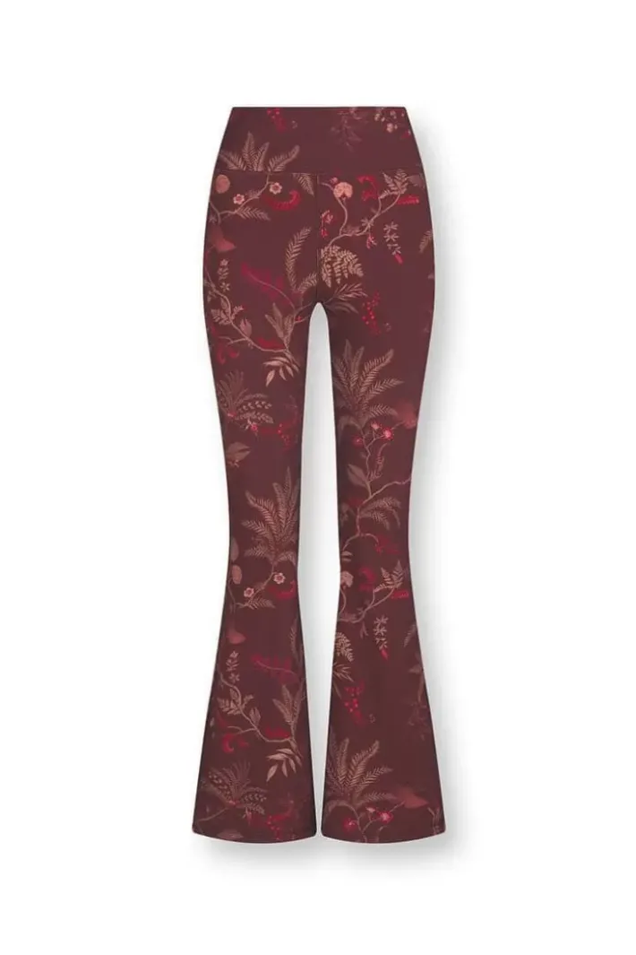 Discount Pip Studio Lange Sport Schlaghose Isola Dunkel Rot