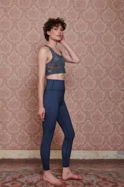 Outlet Pip Studio Lange Sporthose Suki Kobaltblau