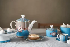 Outlet Pip Studio Love Birds Teekanne Medium Blau/Khaki Mehrfarbig