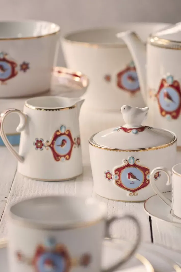 Outlet Pip Studio Love Birds Teekanne Medium Weis