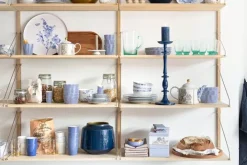 Discount Pip Studio Metal Vase 22 Cm Blau