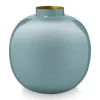 Best Pip Studio Metall Vase Hell 23 Cm Blau