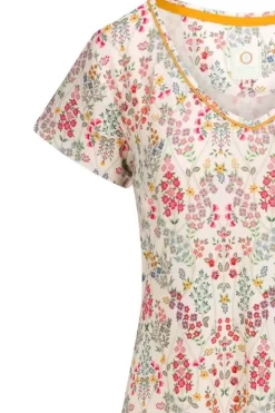 Pip Studio Nachthemd Kurze Armeln Primavera Weis