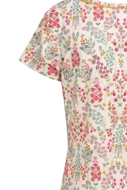 Pip Studio Nachthemd Kurze Armeln Primavera Weis