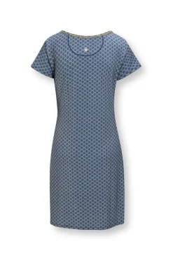 Discount Pip Studio Nachthemd Kurze Armeln Tegola Blau