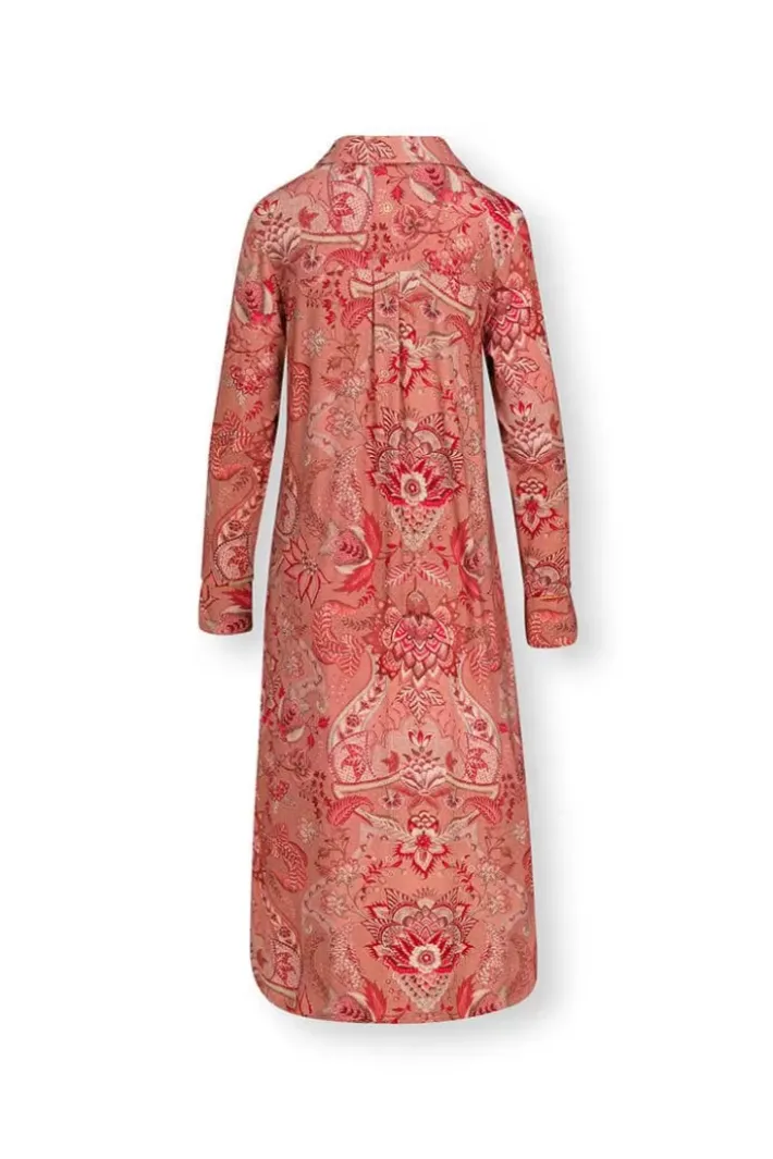 New Pip Studio Nachthemd Lange Armel Kyoto Festival Terra Rosa