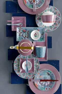 Outlet Pip Studio Oriental Flower Festival Set/4 Tassen Blau