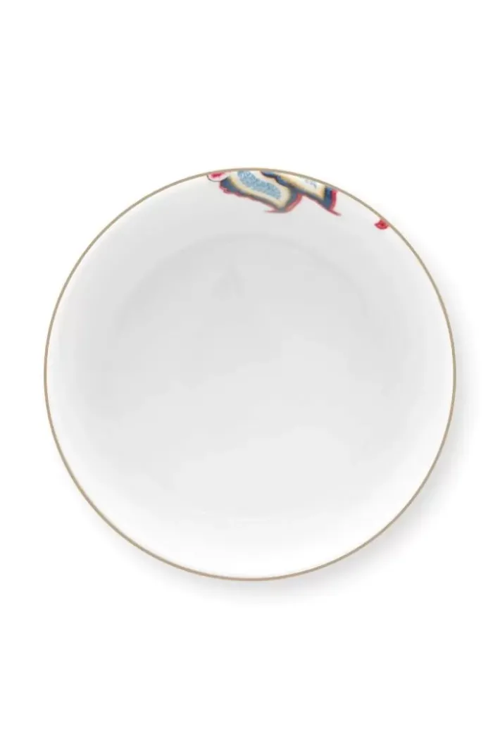 Hot Pip Studio Oriental Flower Festival Set/4 Schalen 12Cm Blau