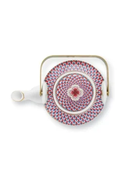 Outlet Pip Studio Oriental Flower Festival Teekanne Medium Blau