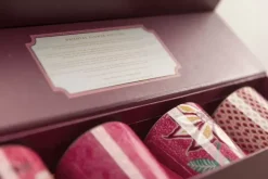 Clearance Pip Studio Oriental Flower Festival Set/4 Tassen Dunkel Rosa