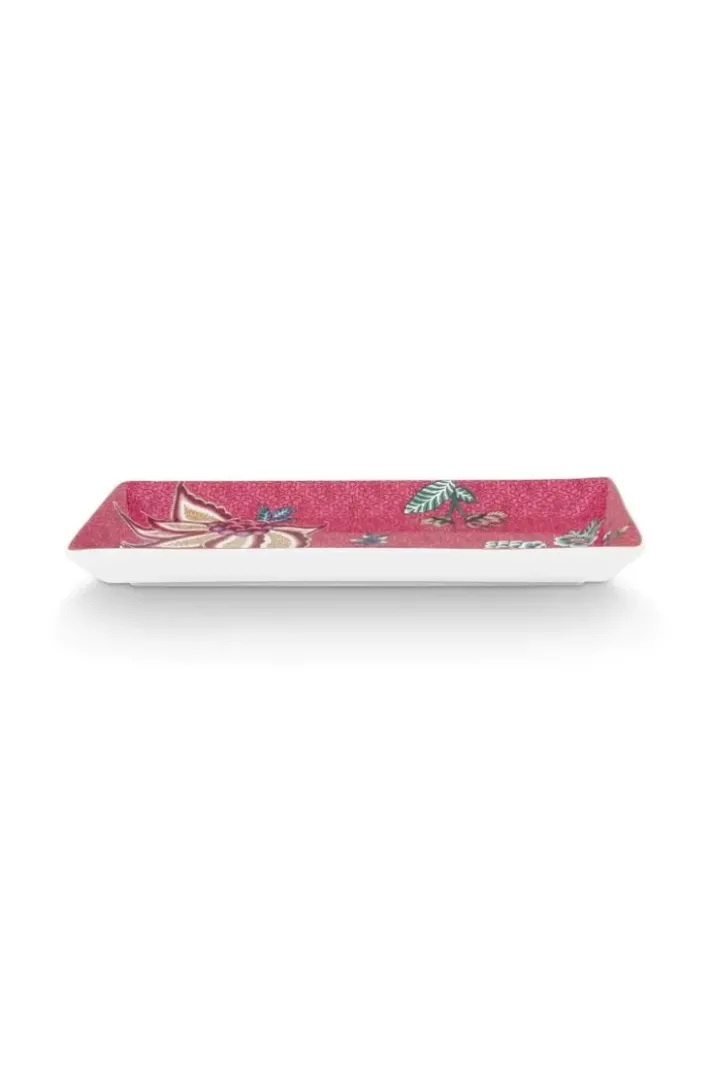 Sale Pip Studio Oriental Flower Festival Set/6 Sushi Dunkel Rosa